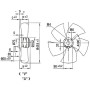 Ventilateur hélicoïde A4E420-AP02-02. - 13031424