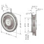 Ventilateur compact REF 100-11/12/2 - 13020120