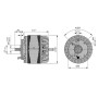 Moteur électrique M4E068-CF01-39 - 13110027