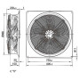 Ventilateur hélicoïde W4D630-GD01-01 - 13030635