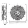 Ventilateur hélicoïde W3G630-GQ37-21 - 13530636