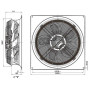 Ventilateur hélicoïde W3G800-GV01-01 - 13530807