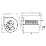 Ventilateur centrifuge D3G146-AH50-11 - 13620146