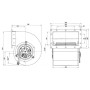 Ventilateur centrifuge D3G180-AB62-01 - 13620181