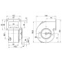 Ventilateur centrifuge G3G108-BB01-02 - 13610108