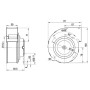 Ventilateur centrifuge G3G133-DD05-02 - 13610133