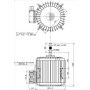 Moteur électrique TX080L4 - 26092641