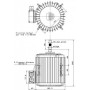 Moteur électrique TX0100L06 - 26093101