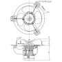 Ventilateur hélicoïde A0240 4PL30 MF30W04 - 26020253