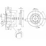 Batterie circulaire BTA 250 M 3 - 20500003