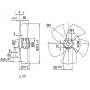 Ventilateur hélicoïde A4E315-AS20-01. - 13031325