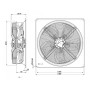 Ventilateur hélicoïde W6D710-GH01-01 - 13030714