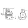 Moteur électrique K21R 112 M4 4.0/4-IE1 - 25091541