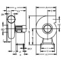 Ventilateur centrifuge CPV-1325-6T - 23022136