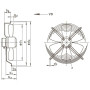 Ventilateur hélicoïde FA040-4EK.2F.V6 - 11040062