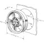 Ventilateur compact W2E143-AB09-01 - 6078 - 6078S - 6078ES