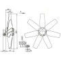 Ventilateur hélicoïde FC071-6EA.6K.A7 - 11020719