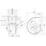 Ventilateur centrifuge G4E250-EA09-03 - 13410179