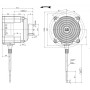 Moteur électrique ECM 12-15.C5M.VL.HA - 12500015