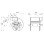 Ventilateur centrifuge DDM 7/7.175.4. BRIDE ET SUPPORT 3 VITESSES - 30460766