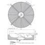 Ventilateur hélicoïde S0450 VD46 TG050W08 - 26050462