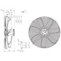 Ventilateur hélicoïde FN080-SDS.6N.V7 - 11060801