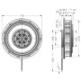 Ventilateur compact RER125-19/56