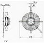 Ventilateur hélicoïde S2E200-BF02-01 - 13032211