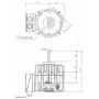 Moteur électrique TF050W04 - 26070079