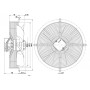 Ventilateur hélicoïde S4E350-AA06-17 - 13032364