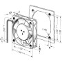 Ventilateur compact 412FH
