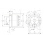 Moteur électrique MK165-BDK 18N - 11053095