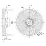 Ventilateur hélicoïde S2E300-AP02-30 - 13032281