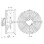 Ventilateur hélicoïde S4D300-AA32-45 - 13032295