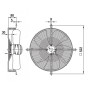 Ventilateur hélicoïde S4E450-AP01-02 - 13032441