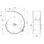 Ventilateur centrifuge G2E225-AD54-10 - 13410153