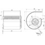 Ventilateur D4E160-EG06-05 - 13422093