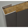 PROFILES DE CHANT 80  BLANC LONGUEUR 3M - 39020026