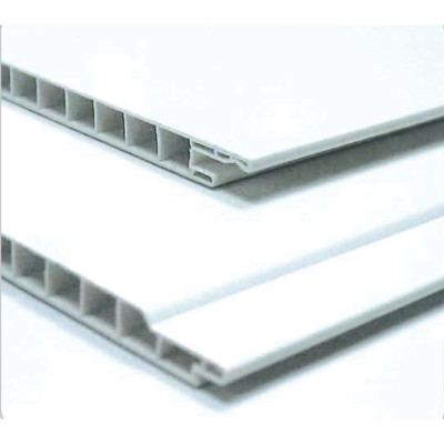 LAMBRIS ALVEOLAIRE PVC  BLANC 9016  0.406MM x 2.44ML - 39010011