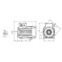 Moteur électrique Q2E100  L2C40 3.0/2 - 25090583
