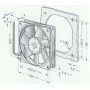 Ventilateur compact 3412N