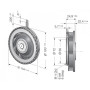 Ventilateur compact REF 100-11/14/2U - 13020099