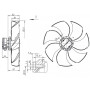 Ventilateur hélicoïde FN063-NDA.4F.V7P1 - 11060639