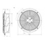 Ventilateur hélicoïde FC035-4DL.2C.A7 - 11020123