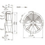 Ventilateur hélicoïde FC031-4DF.2A.A6
