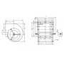 Ventilateur centrifuge THLZ 450 - 96010004