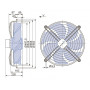 Ventilateur hélicoïde FN050-4EK.4I.V7P1. - 11060531