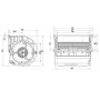 Ventilateur centrifuge D3G146-LV13-01 - 13620141