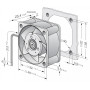 Ventilateur compact 412J/2H - 13020002