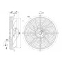 Ventilateur hélicoïde S2D250-AI02-01 - 13032257